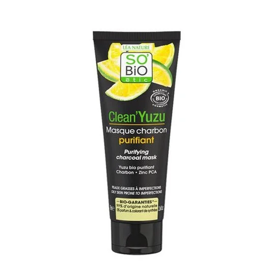 So Bio Etic Clean Yuzu Mascarilla Facial Purificante 75ml