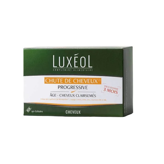 Luxéol Chute de Cheveux Progressive 90 gélules
