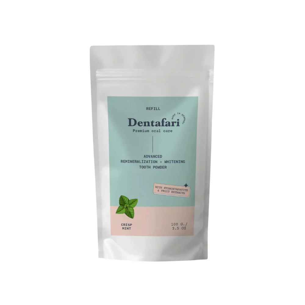 Dentafari Dentifricio in Polvere - Menta Croccante, Barattolo, 50 g