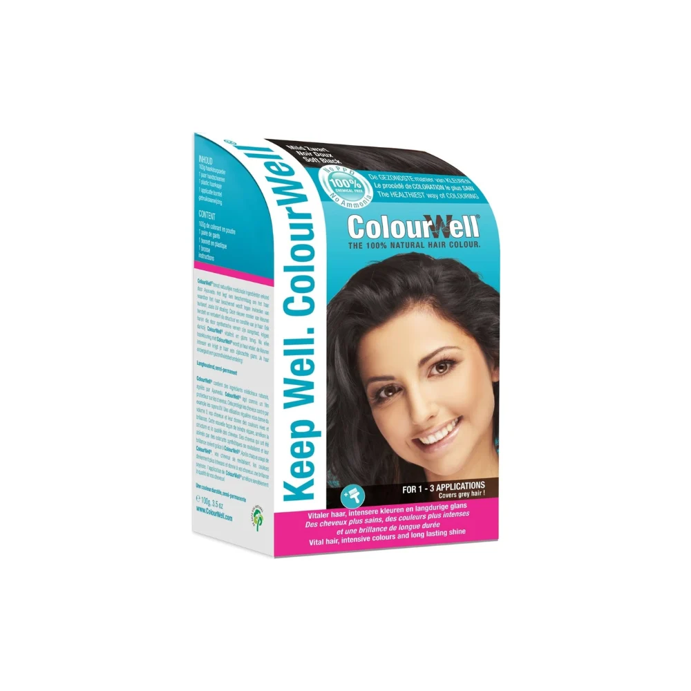 Colourwell Tinta Ecobio per Capelli - Nero 100 g