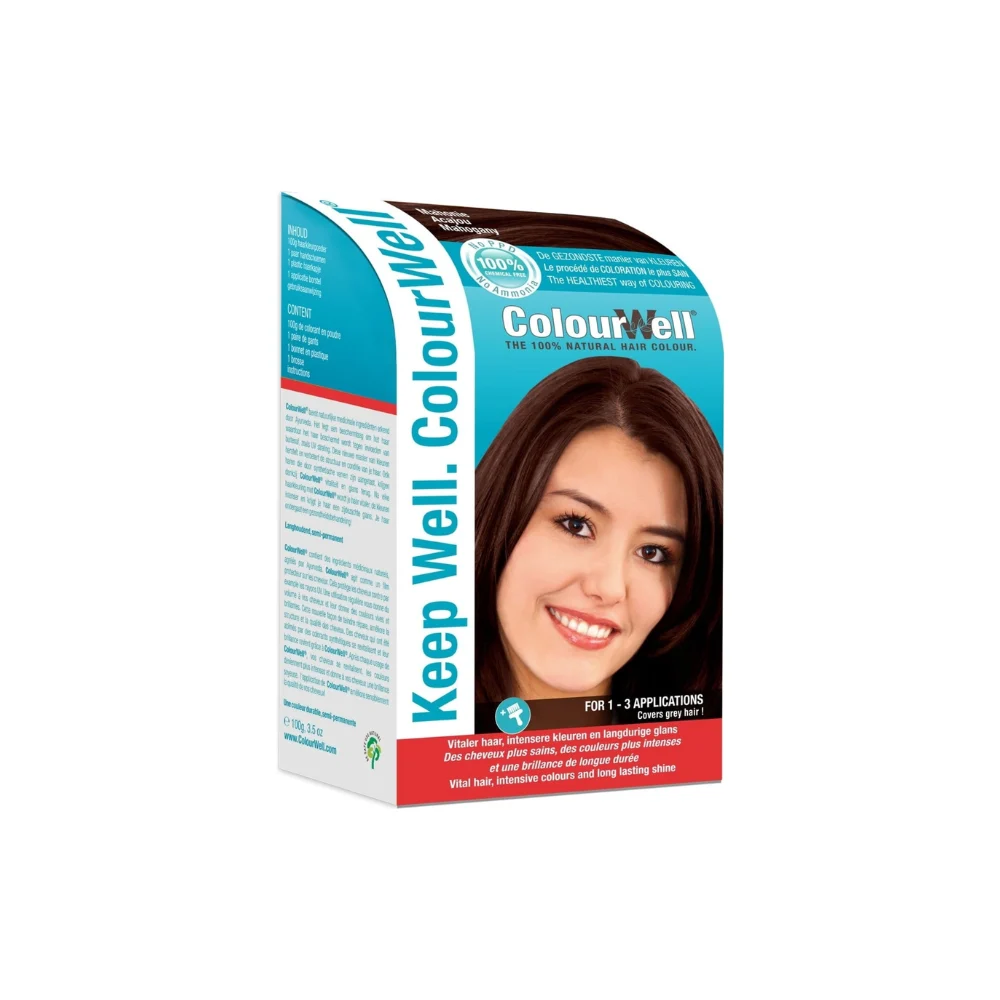 Colourwell Tinta Ecobio per Capelli - Mogano 100 g