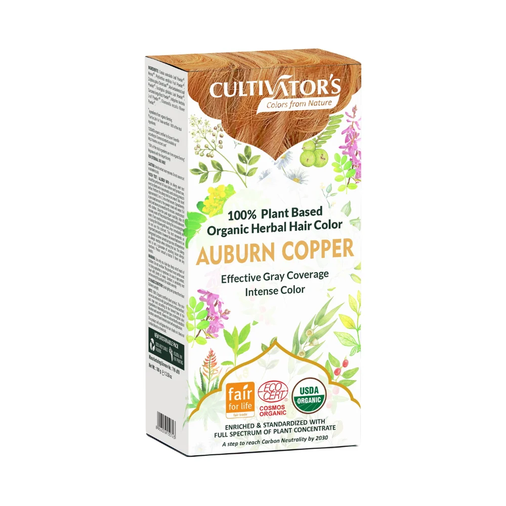Cultivator's Colore Capelli alle Erbe castano ramato 100 g