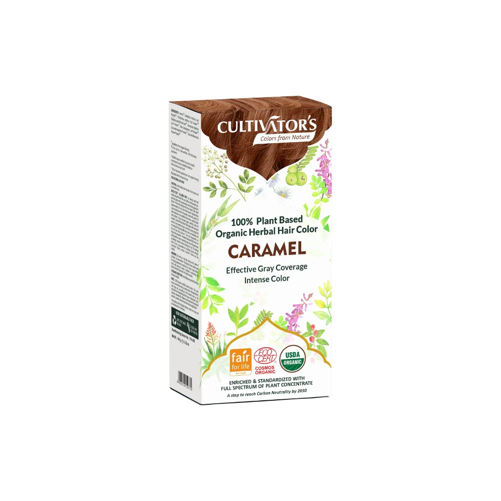 Cultivator's Colore Capelli alle Erbe Bio Caramello 100 g