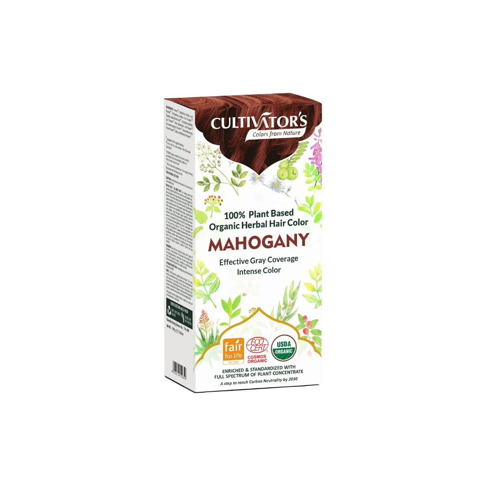 Cultivator's Colore Capelli alle Erbe Mogano 100 g