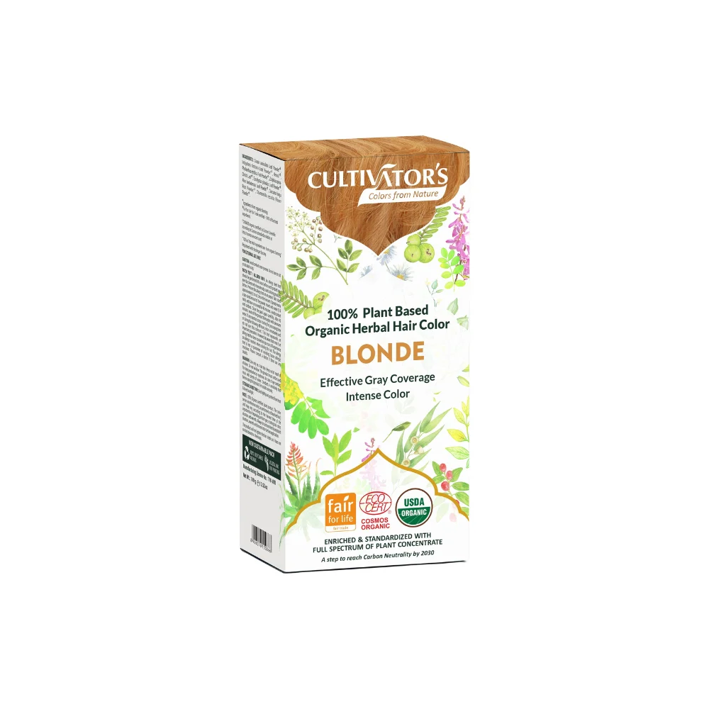 Cultivator's Colore Capelli alle Erbe Bio Biondo 100 g