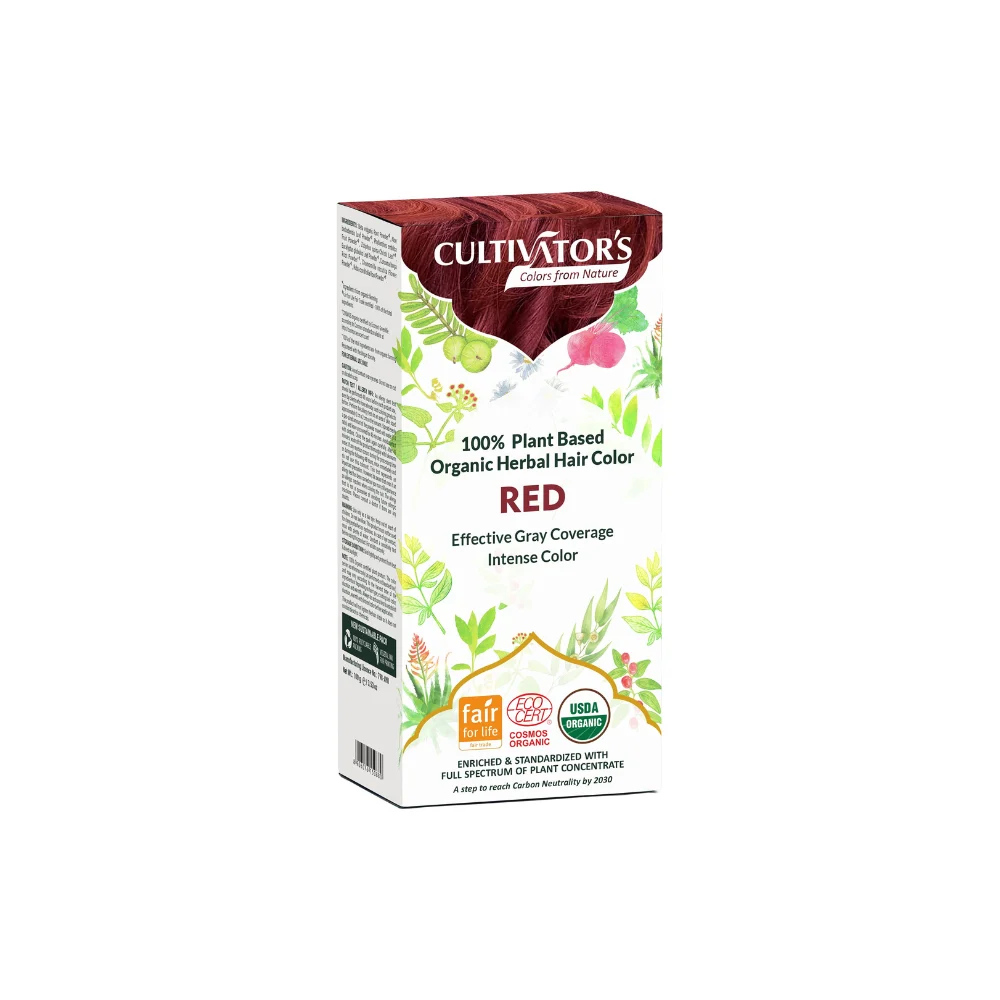 Cultivator's Colore Capelli alle Erbe Rosso 100 g