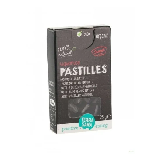 Terrasana Organic Natural Liquorice Tablet 25g