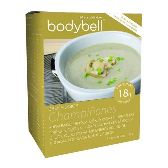 BodyBell Crema Champiñones Bio 7x28g