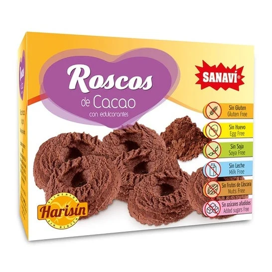 Sanavi Rotoli di Cacao Senza Glutine 150g