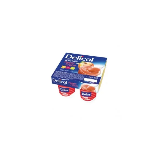 Delical Nutra Pote Pom/Fra 200g X4