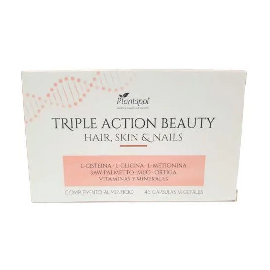 Plantapol Triple Acción Beauty Cabello Piel y Uñas 45caps