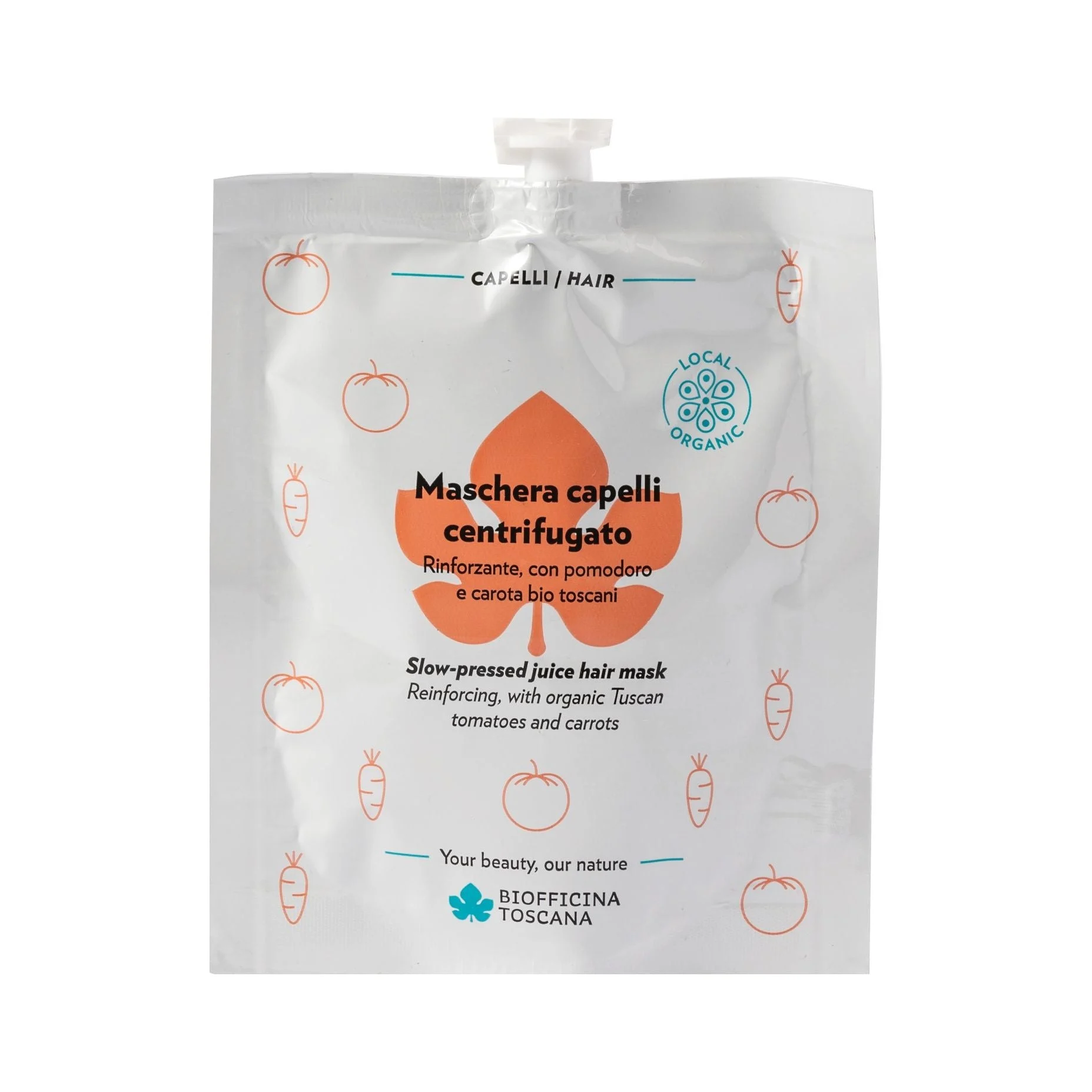 Biofficina toscana Maschera Capelli Centrifugato 40 ml
