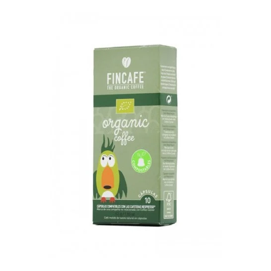 Fincafe Organic Coffee Cafe En Capsula Compostabile 10 Unità