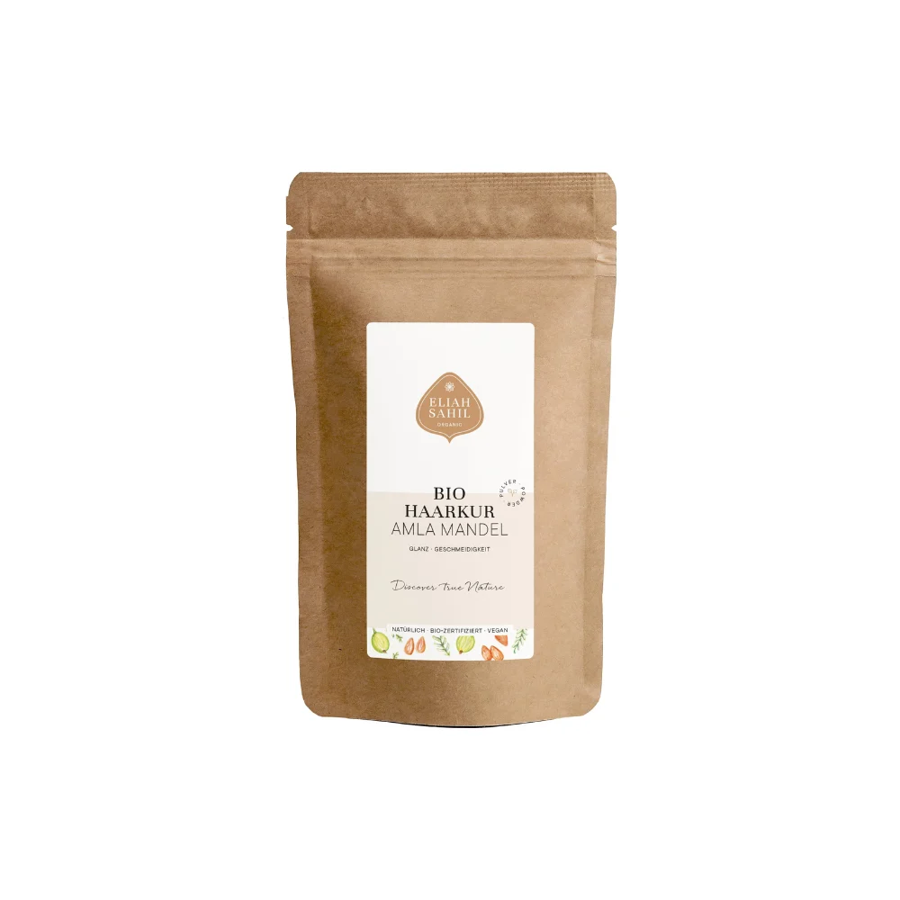 Eliah sahil Trattamento per capelli alla mandorla Amla bio 250 g