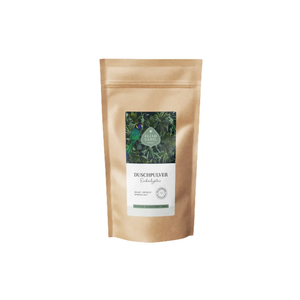 Eliah sahil Ricarica Doccia in Polvere di Eucalipto Bio 250 g