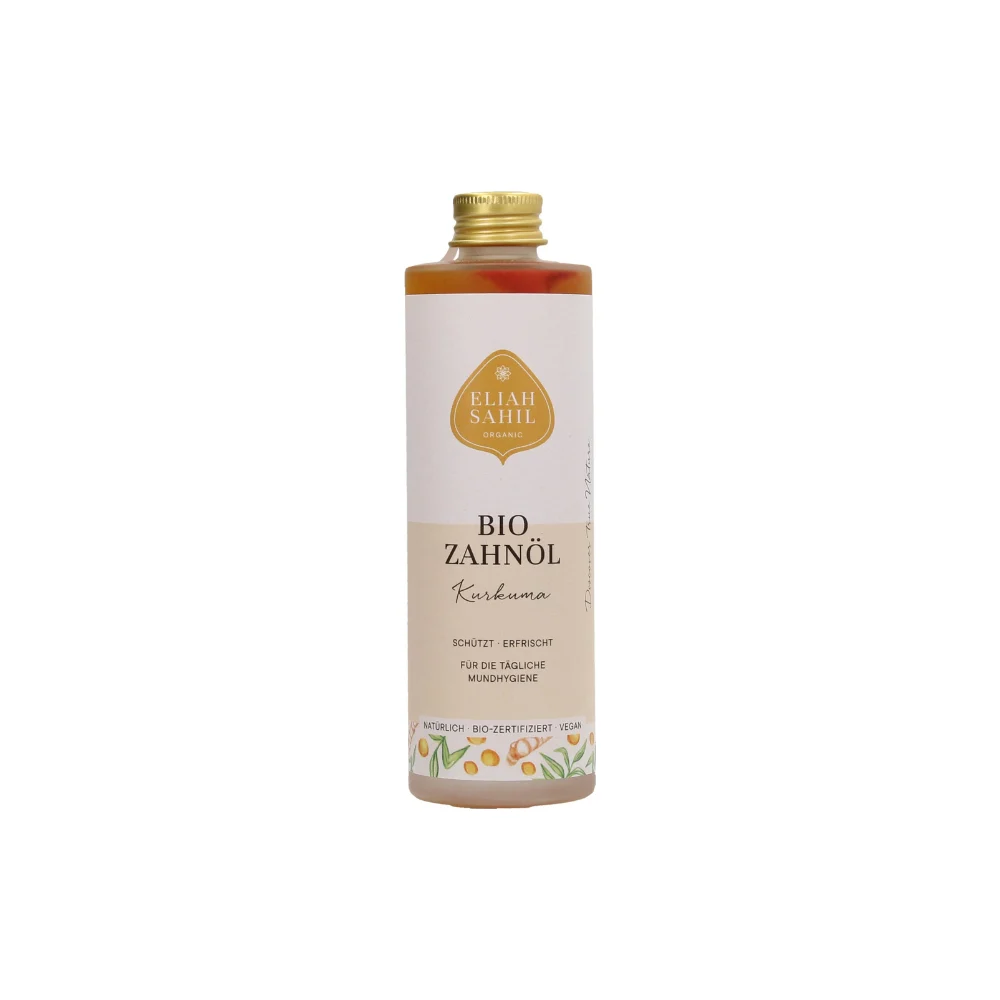 Eliah sahil Olio per denti Bio Curcuma 100 ml