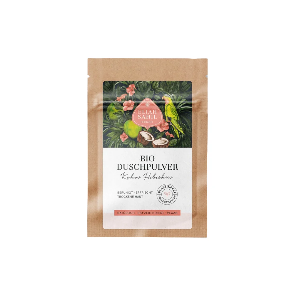 Eliah sahil Doccia in Polvere di Ibisco al Cocco Bio 10 g