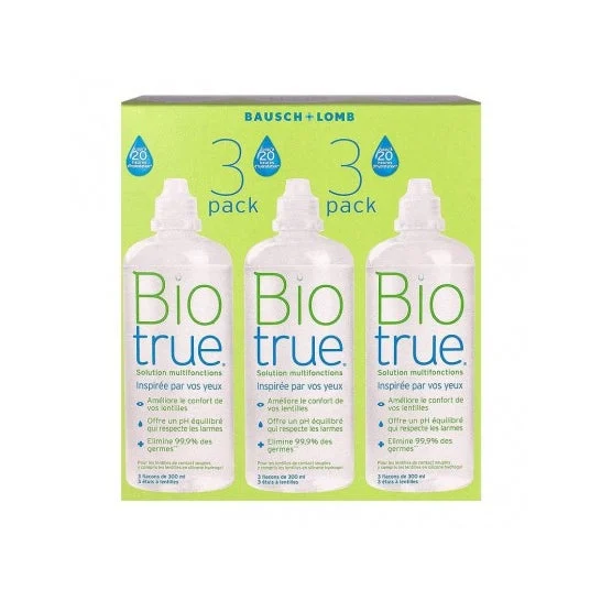 Biotrue Multifol Sol Lenticchia 300ml X3