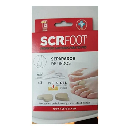 Separatore a dito Scrfoot 3pz