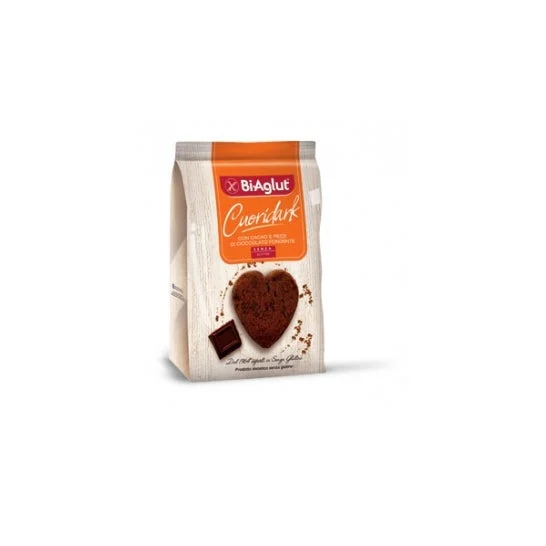 Biaglut Bisc.Cuori Dark 200G