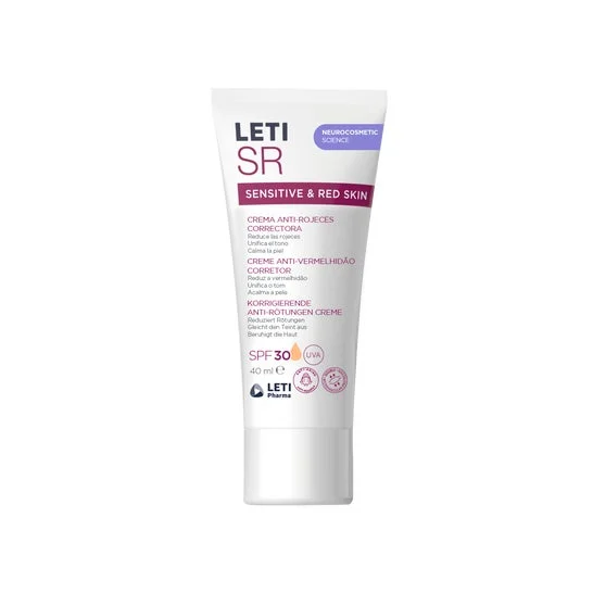 LetiSR Crema Anti-Rojeces Correctora SPF30 40ml
