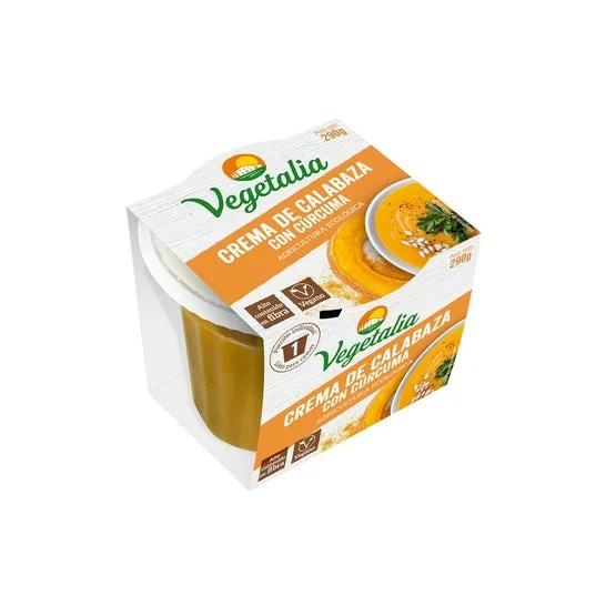 Vegetalia Crema di zucca e curcuma biologica 290g