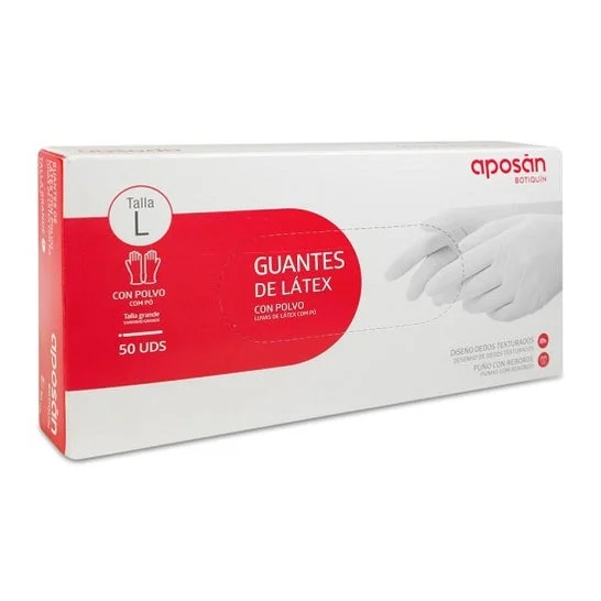 Aposan Guanti Lattice Taglia L 50 Paia