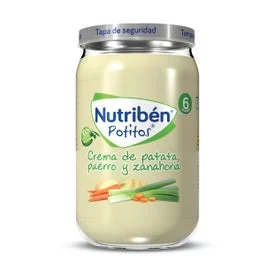 Nutriben porri di patate e crema di carote Potito 235 G