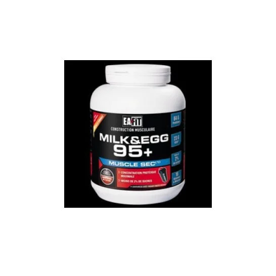 Eafit Muscle Building Proteine Micellar latte e uova 95+ gusto di cioccolato 750g di Eafit Muscle Building Protein Micellar Milk and Egg 95+ Chocolate Flavor