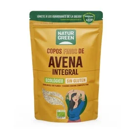 NaturGreen fiocchi d'avena NaturGreen Fine Gluten Free Oat Flakes Bio 1 Kg
