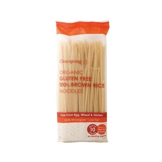 Clearspring Fideos de Arroz Integral Bio 200g