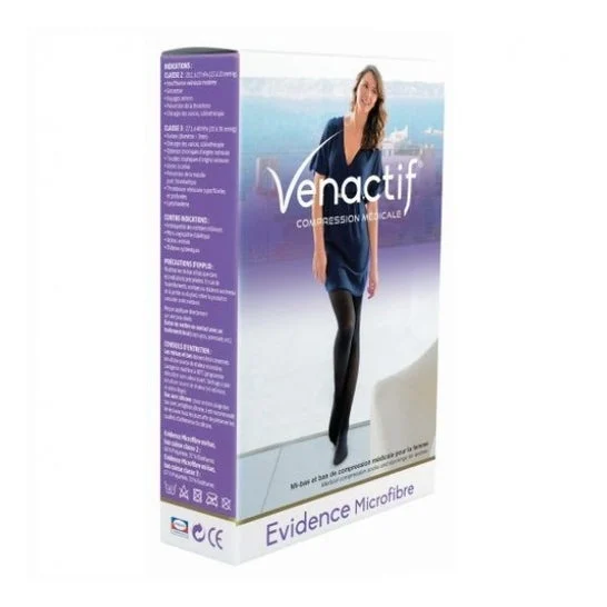 Venactif 3 Evidence Calze Microfibre Nero N4 1 Paio