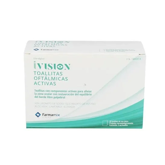 Salviette Ivision Active Wipes 20 U