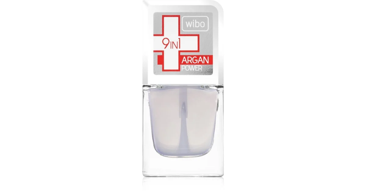 Wibo 9in1 Argan trattamento per unghie secche, rovinate che si sfaldano 8,5 ml