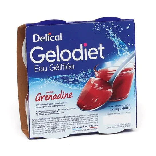 Delical Gelodiet Water gel gren 4X120