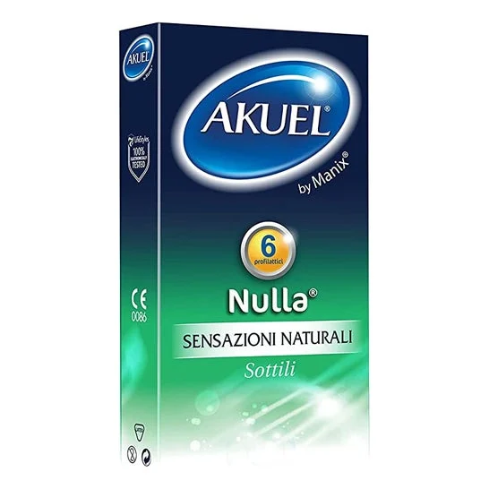 Akuel Natural Preservativi 6 Unità