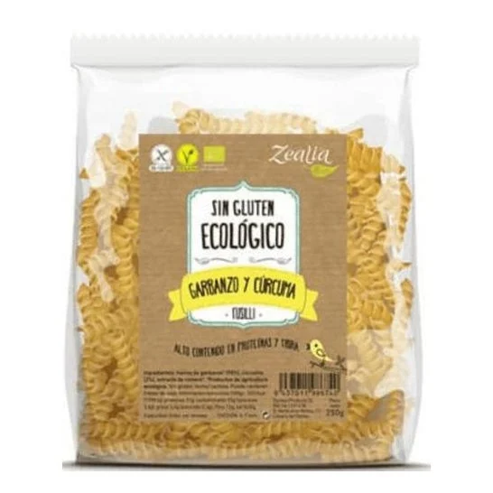 Zealia Spirali Ceci Curcuma Senza Glutine 250g