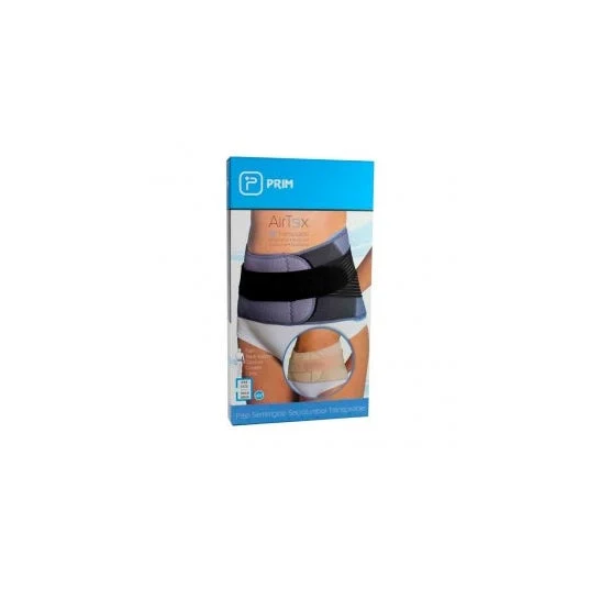 Cintura Airtex Sacrolumbar Cintura Semirigida Traspirante Beige One Size