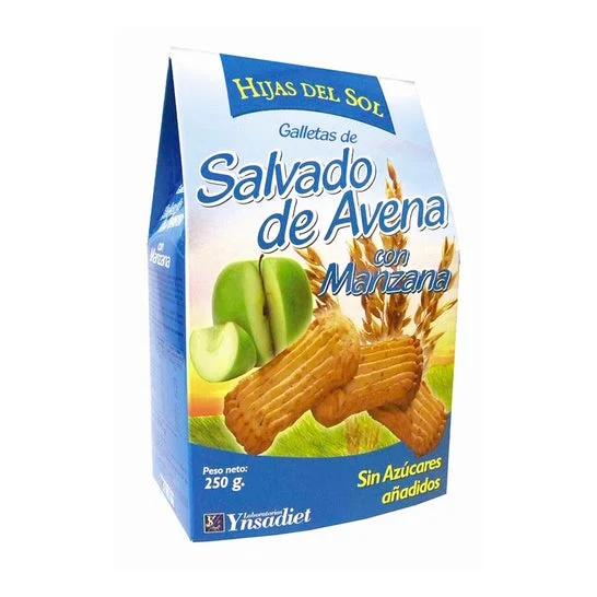 Figlie del Sole Gall. Farina d'avena Crusca di mele 250g