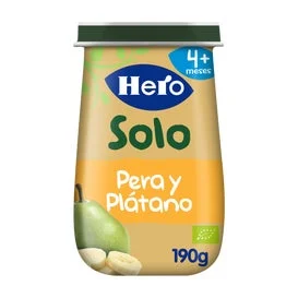 Hero Baby Banana & Pera 190g