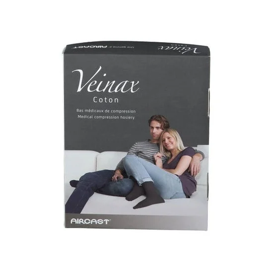 Veinax Coton Gambaletto Uomo Nero TN3 1 Paio
