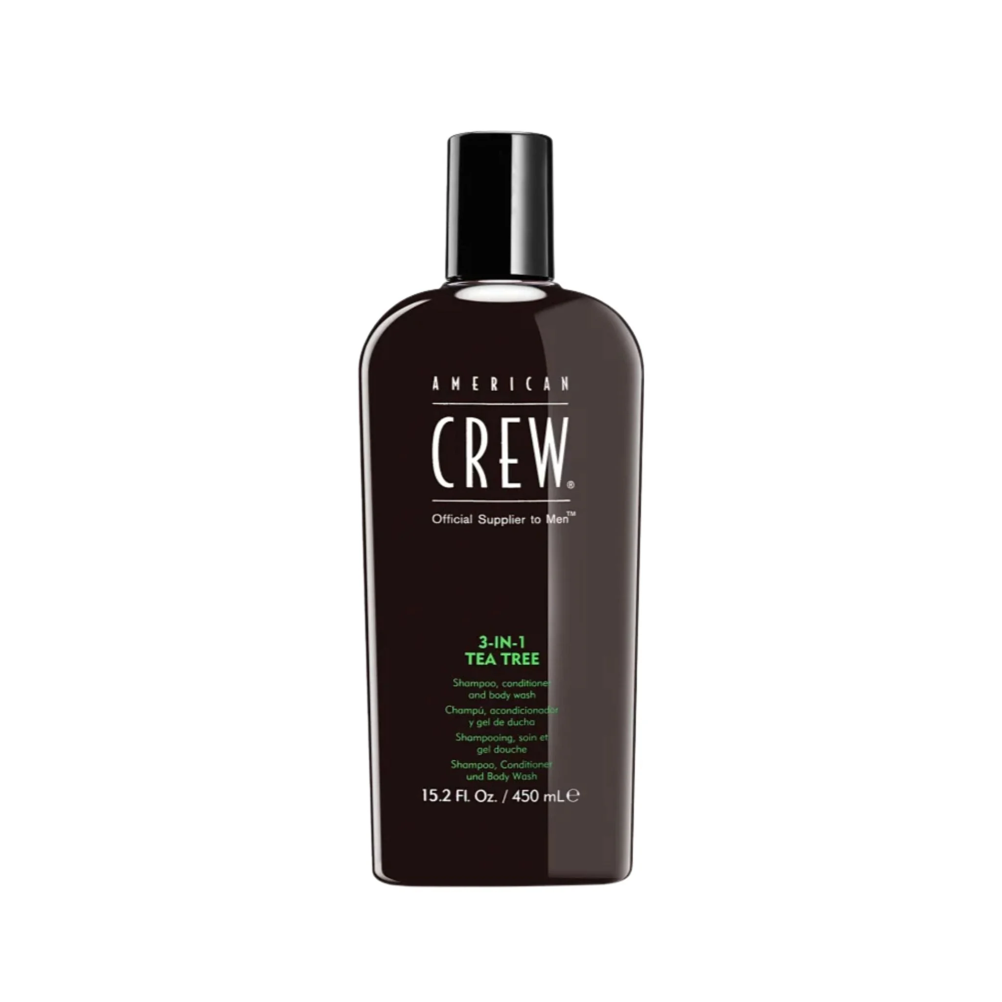 American Crew 3-in-1 Tea Tree Shampoo, Conditioner & Body Wash