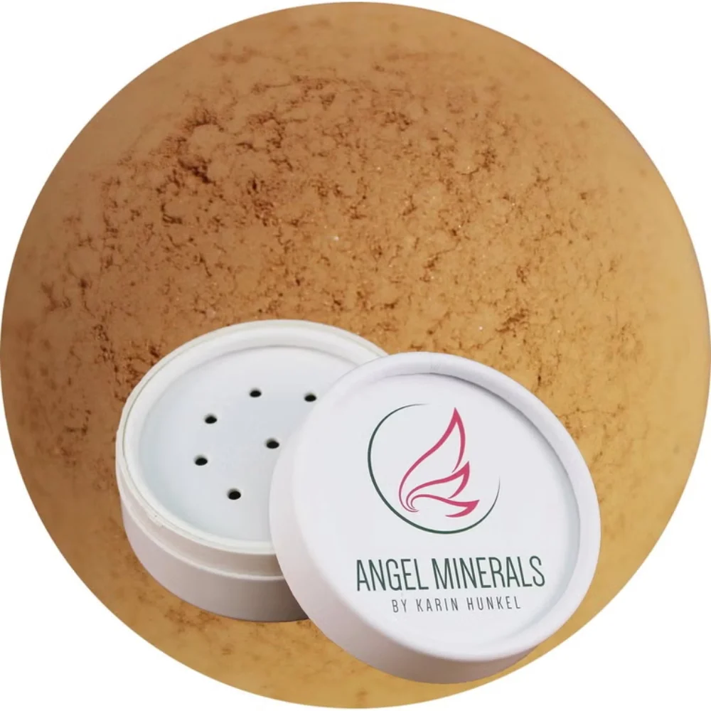 Angel minerals Fondotinta minerale vegano Y5 Golden Brown