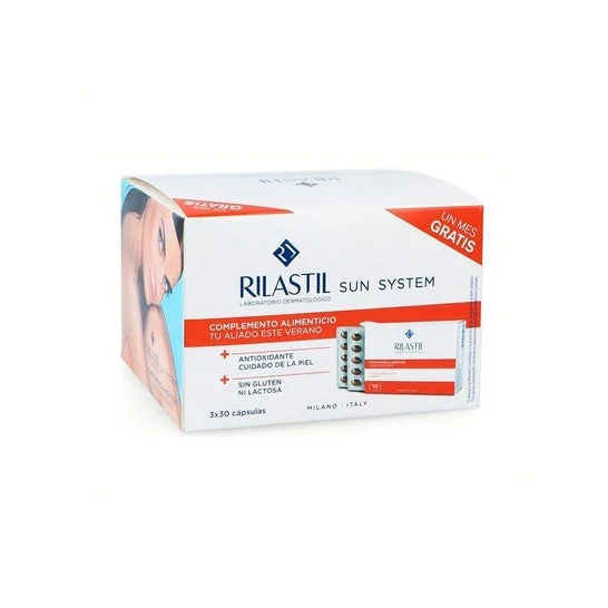 Rilastil Triplo Sun System Oral 3x30caps