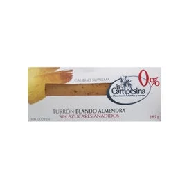 La Campesina Torrone Morbido Mandorle Jijona Senza Glutine 185g