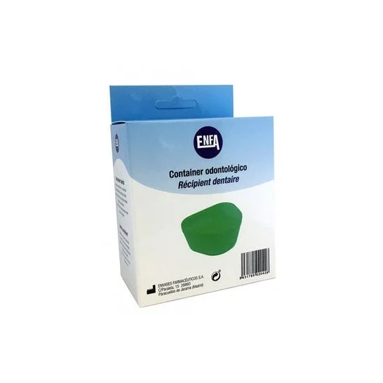 Contenitore dentale Enfa verde 1pc
