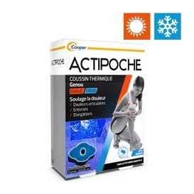 Actipoche Cojín Térmico Rodilla con Microperlas Caliente /Frío 20x30cm