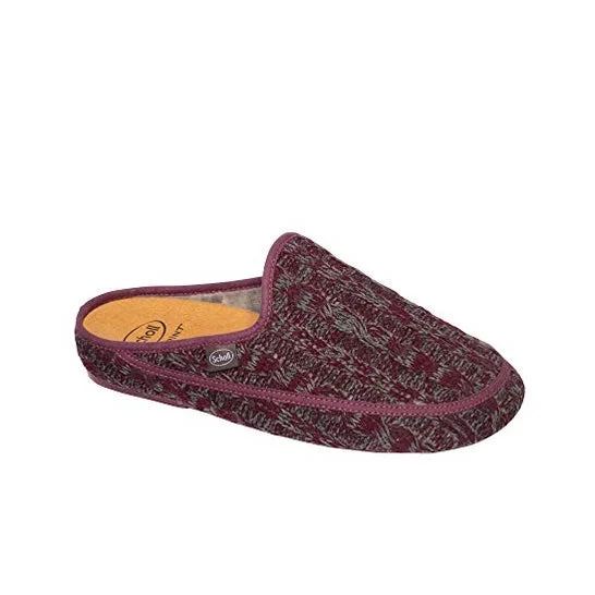 Scholl Zapatilla Maddy Lana Vino Grigio Talla 39 1ud