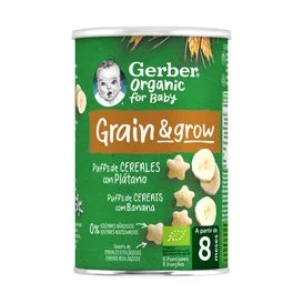 Gerber Organic Puffs Cereali Platano 35g