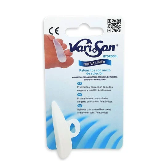 Mouse Vari+San Hydrogel con anello sinistro del piede T-Small 1ud